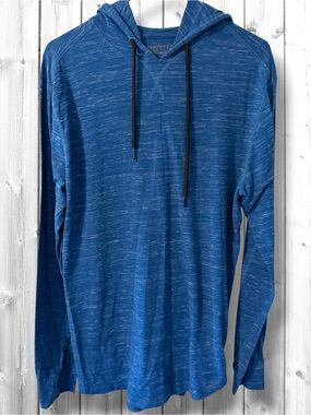 🌼Baileys PT Blue Lightweight Hooded Long-Sleeve Shirt